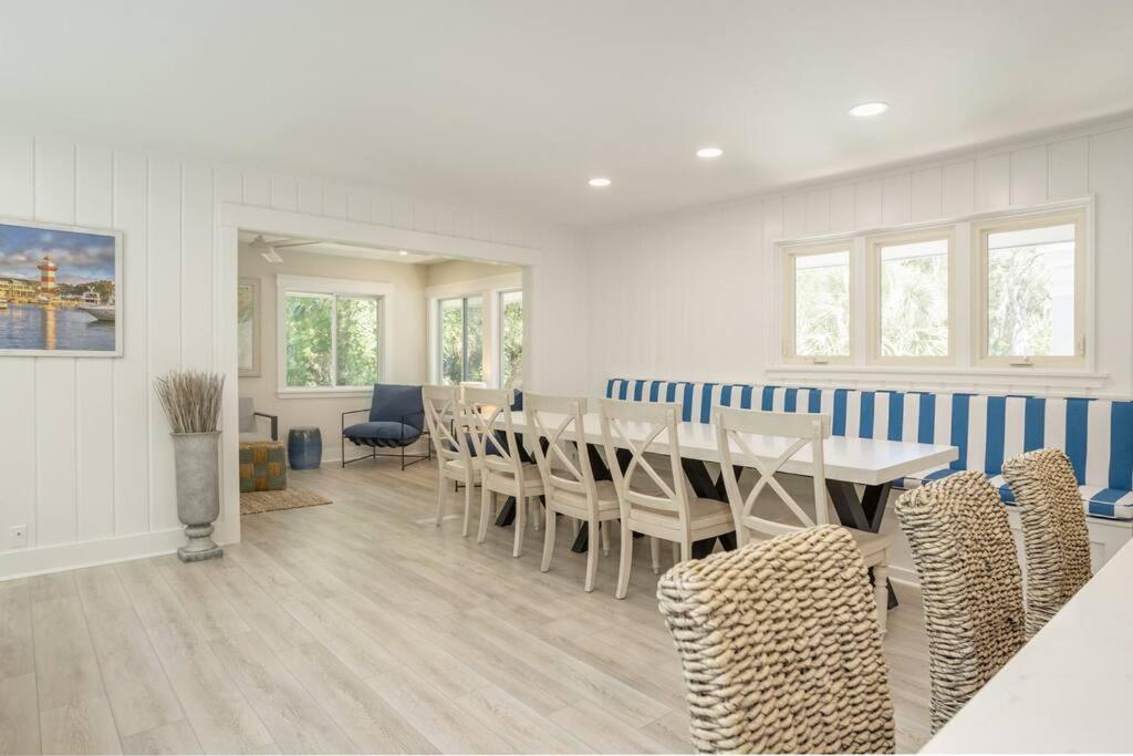 Luxury Beach House - 2Min Walk To Beach - Private Pool - Group & Dog Friendly Hilton Head Island Exterior photo