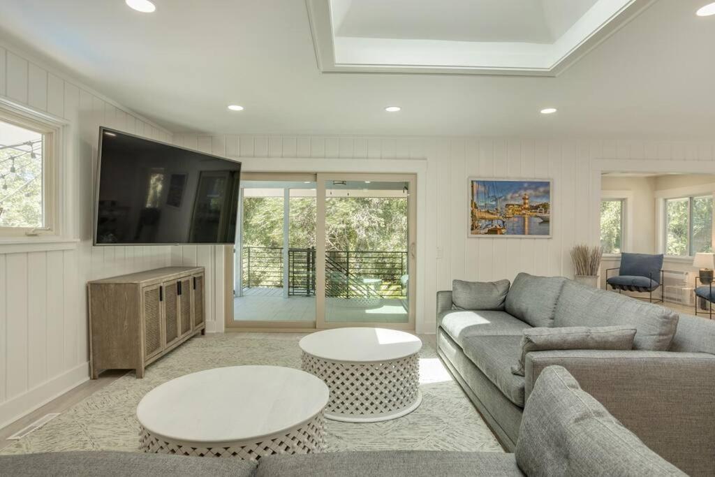 Luxury Beach House - 2Min Walk To Beach - Private Pool - Group & Dog Friendly Hilton Head Island Exterior photo