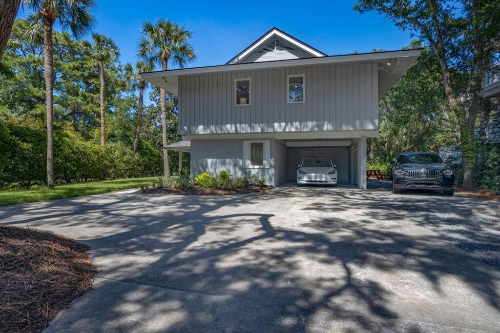 Luxury Beach House - 2Min Walk To Beach - Private Pool - Group & Dog Friendly Hilton Head Island Exterior photo